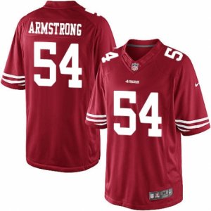 Mens Nike San Francisco 49ers #54 Ray-Ray Armstrong Limited Red Team Color NFL Jersey