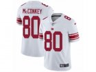 Mens Nike New York Giants #80 Phil McConkey Vapor Untouchable Limited White NFL Jersey