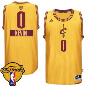 Men\'s Adidas Cleveland Cavaliers #0 Kevin Love Swingman Gold 2014-15 Christmas Day 2016 The Finals Patch NBA Jersey