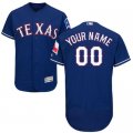 2016 Men Texas Rangers Majestic Royal Flexbase Authentic Collection Custom Jersey