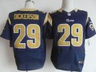 Nike NFL st.louis rams #29 eric dickerson blue jerseys[Elite]