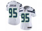 Women Nike Seattle Seahawks #95 Dion Jordan Vapor Untouchable Limited White NFL Jersey