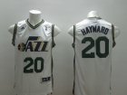 NBA Utah Jazz #20 Gordon Hayward white Stitched Jerseys