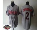 mlb Arizona Diamondbacks #2 Kelly Johnson grey Cool Base 2011 All Star