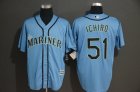 Mariners #51 Ichiro Suzuki Blue Cool Base Jersey