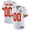 Youth Kansas City Chiefs Customized White Vapor Untouchable Limited Player NFL Jersey (1)
