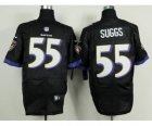 Nike jerseys baltimore ravens #55 suggs black[new Elite]