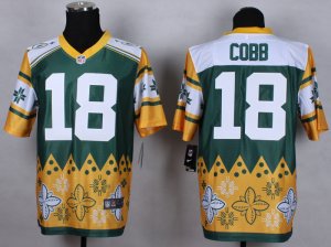 Nike Green Bay Packers #18 Randall Cobb Jerseys(Style Noble Fashion Elite)