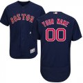 Boston Red Sox Navy Mens Flexbase Customized Jersey