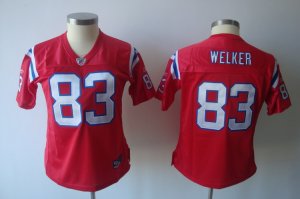 women nfl new england patriots #83 welker red[2011]