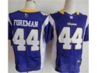 Nike Minnesota Vikings #44 Chuck Foreman Purple Jerseys(Elite)