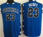 One Tree Hill Ravens #23 Nathan Scott Blue College Basketball Jersey