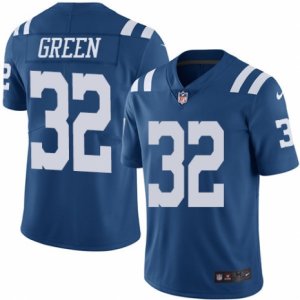 Youth Nike Indianapolis Colts #32 T.J. Green Limited Royal Blue Rush NFL Jersey