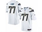 Mens Nike Los Angeles Chargers #77 Forrest Lamp Limited White NFL Jersey