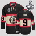 nhl jerseys chicago blackhawks #9 hull black third edition[2013 stanley cup]