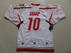 2011 nhl all star nhl blackhawks #10 sharp white