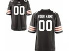 Men's Nike Cleveland Browns Customized Game Team Color Jerseys (S-4XL)
