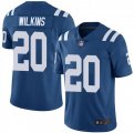 Nike Colts #20 Jordan Wilkins Royal Vapor Untouchable Limited Jersey