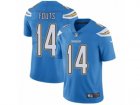 Nike Los Angeles Chargers #14 Dan Fouts Vapor Untouchable Limited Electric Blue Alternate NFL Jersey