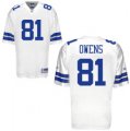 nfl dallas cowboys #81 owens white