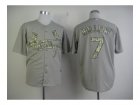 mlb jerseys st.louis cardinals #7 holliday grey[number camo]