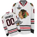 nhl jerseys chicago blackhawks #00 griswold white[2013 stanley cup champions]