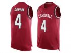 Mens Nike Arizona Cardinals #4 Phil Dawson Limited Red Player Name & Number Tank Top NFL Jersey