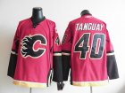 nhl jerseys calgary flames #40 tanguay red