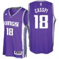 Sacramento Kings #18 Omri Casspi 2016-17 Seasons Purple Road New Swingman Jersey