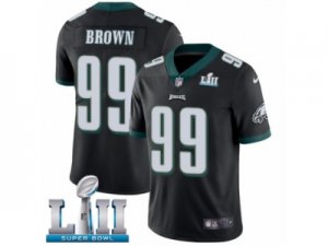 Nike Philadelphia Eagles #99 Jerome Brown Black Alternate Vapor Untouchable Limited Player Super Bowl LII NFL Jersey