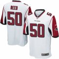 Mens Nike Atlanta Falcons #50 Brooks Reed Game White NFL Jersey