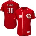 2016 Men Cincinnati Reds #30 Ken Griffey Majestic Red Flexbase Authentic Collection player Jersey