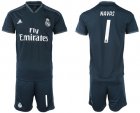 2018-19 Real Madrid 1 NAVAS Away Soccer Jersey