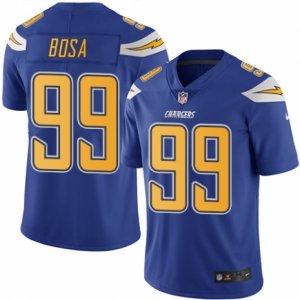 Mens Nike San Diego Chargers #99 Joey Bosa Limited Electric Blue Rush NFL Jersey