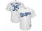 Youth Los Angeles Dodgers #35 Cody Bellinger White Cool Base Jersey