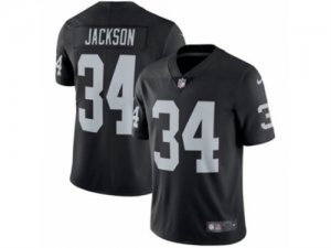 Mens Nike Oakland Raiders #34 Bo Jackson Vapor Untouchable Limited Black Team Color NFL Jersey