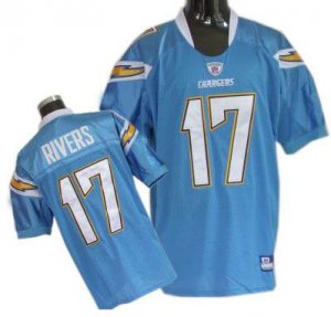 nfl san diego chargers #17 phillip rivers baby blue[kids]