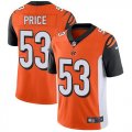 Nike Bengals #53 Billy Price Orange Youth Vapor Untouchable Limited Jersey