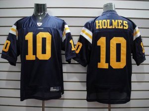 nfl new york jets #10 holmes navy blue