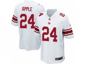 Nike New York Giants #24 Eli Apple Game White NFL Jersey