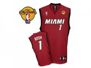 nba miami heat #1 bosh red[2013 finals]