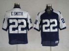 nfl dallas cowboys #22 e.smith thanksgiving blue