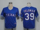 MLB Texas Rangers #39 Feldman Blue[Cool Base]