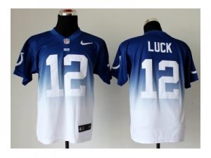 Nike jerseys indianapolis colts #12 luck blue-white[Elite II drift fashion]