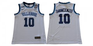 Villanova Wildcats #10 DIVINCENZO White College Basketball Jersey