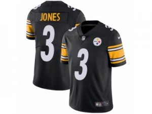 Mens Nike Pittsburgh Steelers #3 Landry Jones Vapor Untouchable Limited Black Team Color NFL Jersey