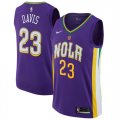 Men Nike New Orleans Pelicans #23 Anthony Davis City Edition Nike Swingman Jersey