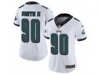 Women Nike Philadelphia Eagles #90 Marcus Smith II Vapor Untouchable Limited White NFL Jersey