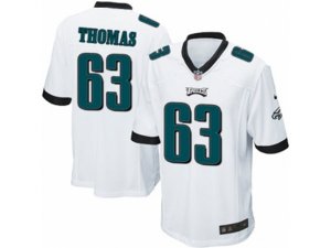 Nike Philadelphia Eagles #63 Dallas Thomas Game White NFL Jersey