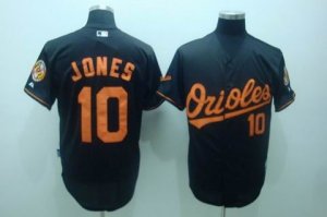 mlb baltimore orioles #10 jones black(cool base)